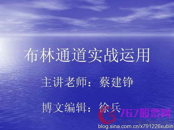 布林通道BOLL實戰運用