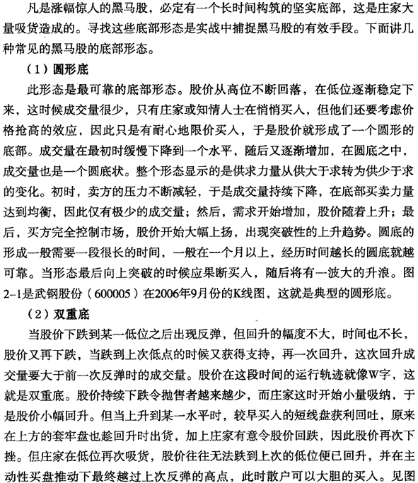 怎樣捕捉黑馬股